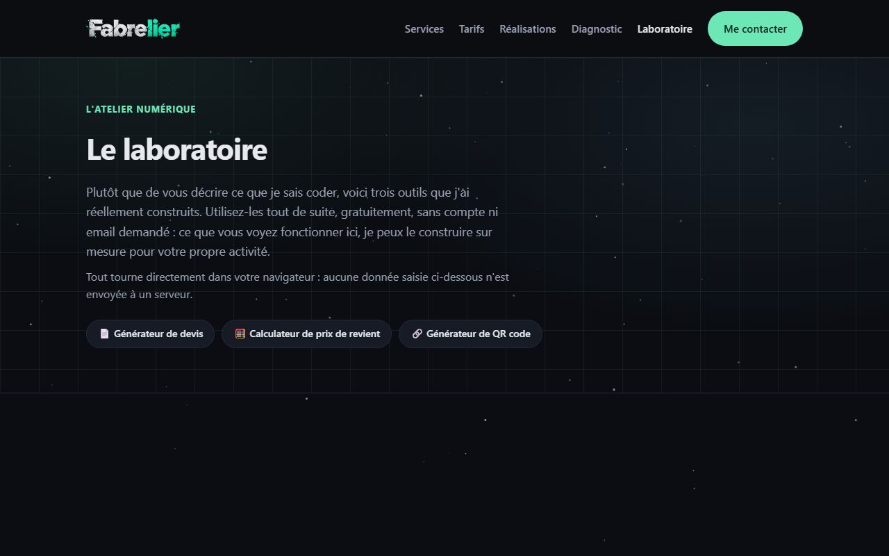 Laboratoire Fabrelier